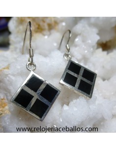 Pendientes con azabache`APZ1