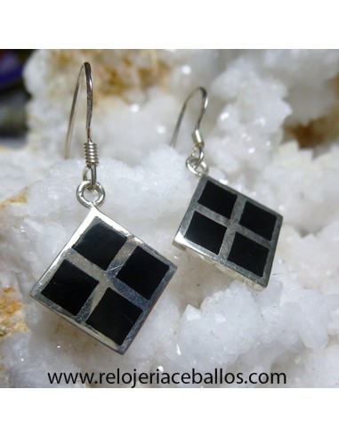 Pendientes con azabache`APZ1