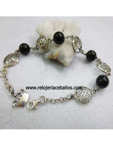 Pulsera celta con azabache ref APA