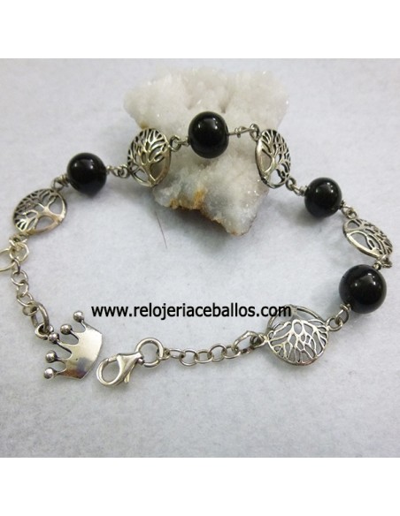 Pulsera celta con azabache ref APA