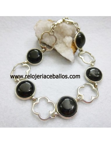 Pulsera de Azabache y plata 3820
