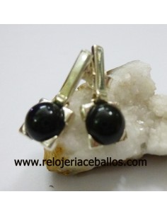 Pendientes con azabache ref 8200