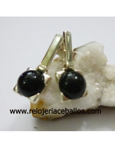 Pendientes con azabache ref 8200