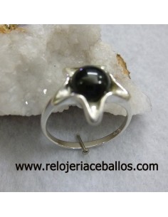 Estrella sortija de azabache ref AZST