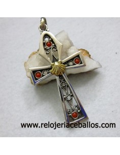 Cruz de la vida con concha del Camino K-23