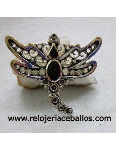 Broche libélula con azabache ref G24