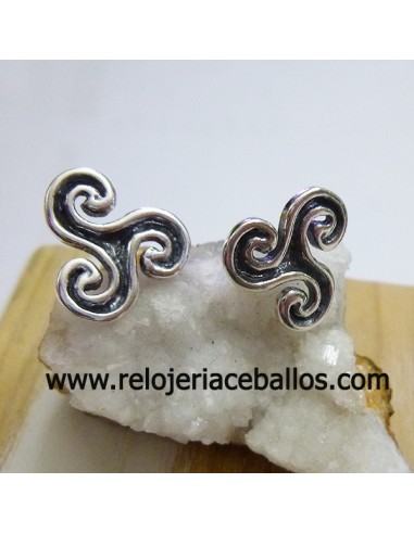 Trisquel pendientes celtas ref 127-0078