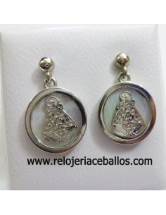Pendiente con Medalla Covadonga 8574