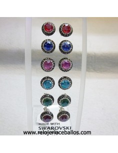 Pendientes swarovski con marquesitas ref 579