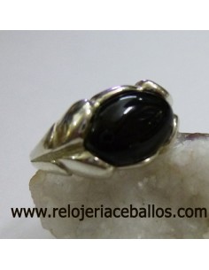 Anillo con azabache ref  AZ22