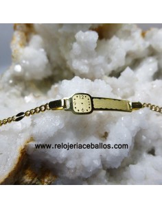Pulsera de oro para bebé ref 1AB67
