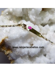 Pulsera de oro 18 K. para bebé ref AB91