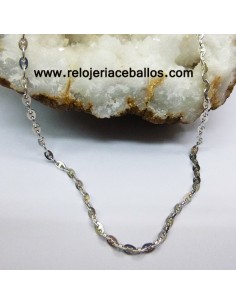 Cadena de oro blanco ref 1T26