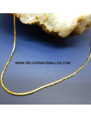 Cadena fina de oro amarillo ref T45
