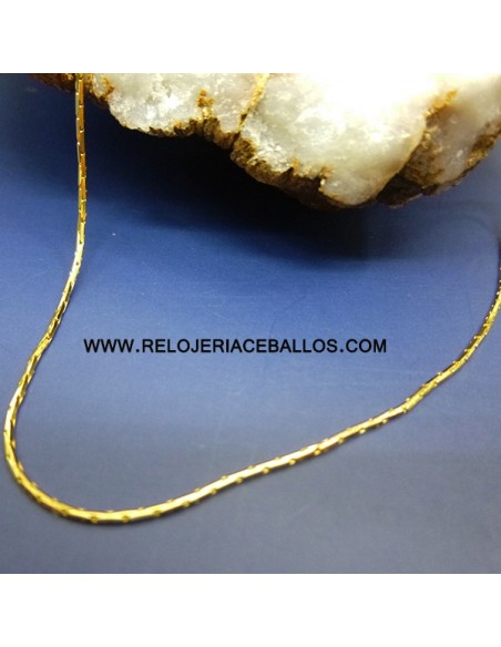 Cadena fina de oro amarillo ref T45