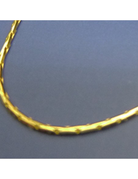 Cadena fina de oro amarillo ref T45