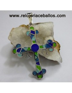 Cruz de la Victoria  de plata con esmalte R572A
