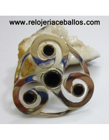 TRISQUEL COLGANTE CON AZABACHE 557