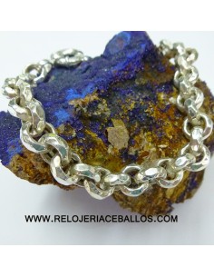 Pulsera de argollas lapidadas  X7C