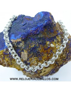 Pulsera de rolo en plata 59R