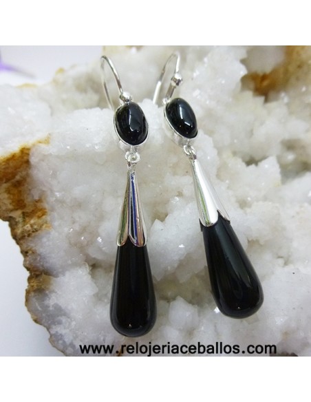 Pendiente Regional de Azabache y plata T139164