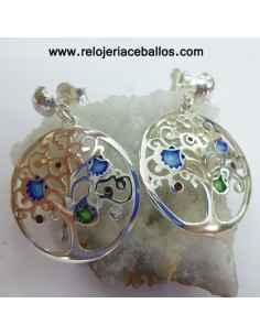 Pendientes Árbol de la vida T195010