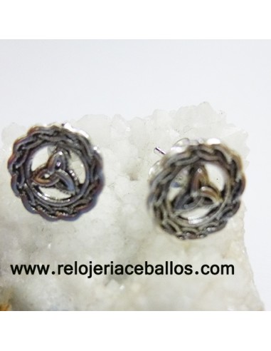 Triketa pendientes plata 126-0015