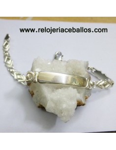 Pulsera Esclava de plata 7668