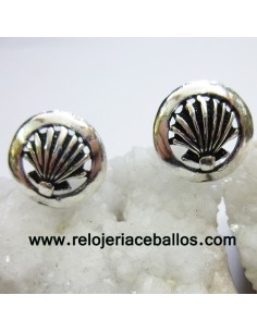 Pendiente Concha de plata 121-0132