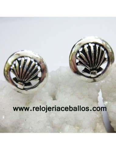 Pendiente Concha de plata 121-0132