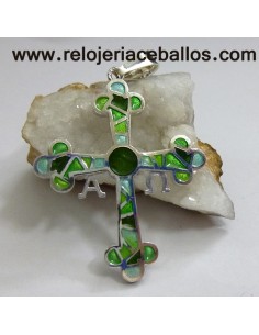 Cruz de la Victoria  de plata con esmalte R572V