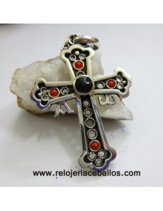 Cruz de la Victoria de plata y azabache K-7