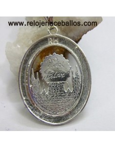 Medalla del Pilar de plata de ley y esmalte VPI11M 2