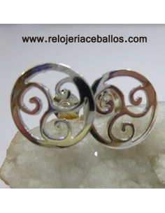 Pendientes celtas con triskel R619