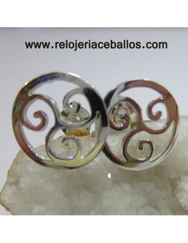 Pendientes celtas con triskel R619