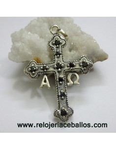 Cruz de la Victoria de Plata con Piedras 45171