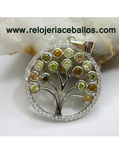 Colgante Árbol de la vida de plata 16272