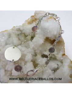 Pulsera Celta Estelas ,Disco e Infinito  PCID 2