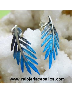 Pendiente Ramas Azul Orfega 112275PPS