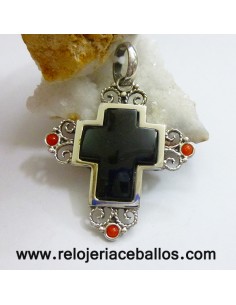 Cruz de plata con filigrana... 2