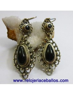 Azabache pendientes con...