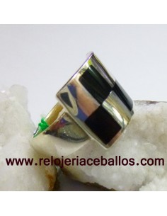 Sortija de Plata de Ley y...