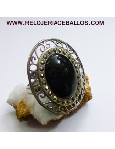 Sortija de Plata de ley con...