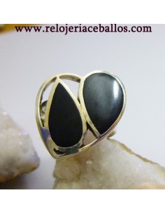 Anillo corazón de Azabache...
