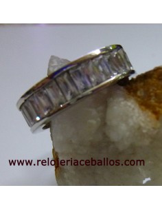 Anillo de plata y Circonita... 2