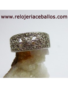 Anillo para Pedida de Plata...
