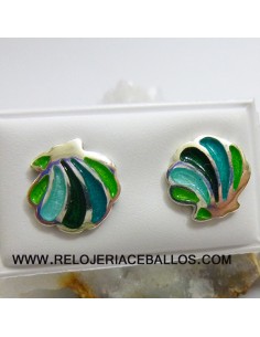 Pendientes Concha de...