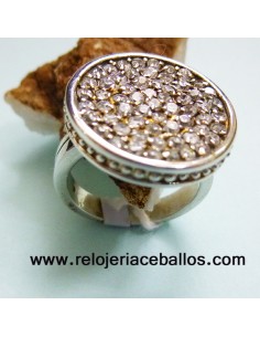 Anillo de Plata y Circonitas n 13 2