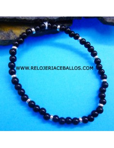 Azabache pulsera Fina de...
