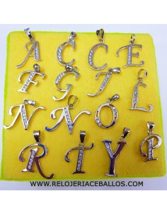 Iniciales Plata y Pedrería